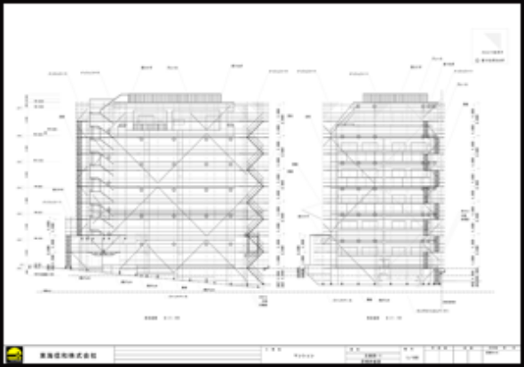 マンション足場